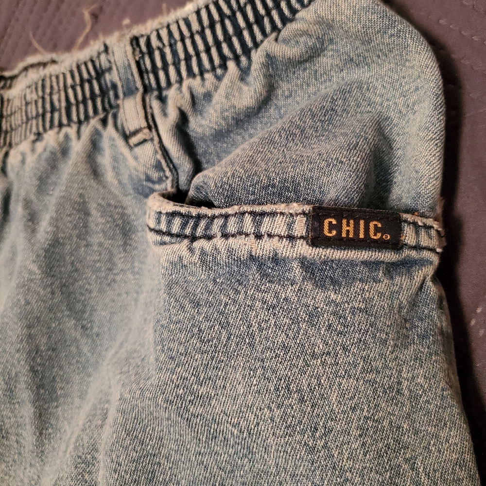 Vintage Classic! Chic Mom Jeans Light washed faded size 18 tall